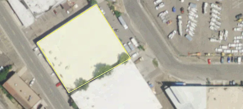 Warehouse with Fenced Outside Storage