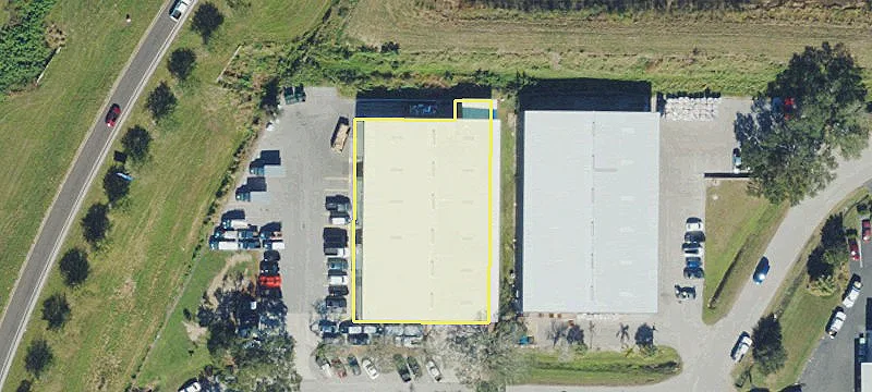 High-Clearance Warehouse with Office Space