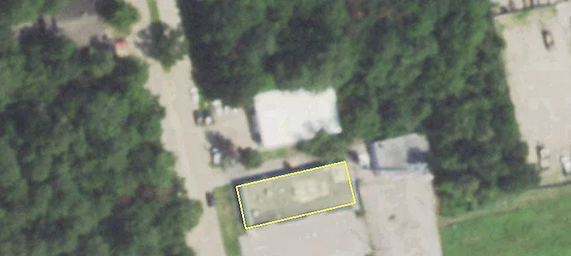 Freestanding Warehouse with Crane