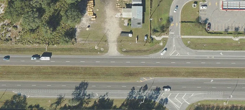 Commercial Land at Signalized Intersection
