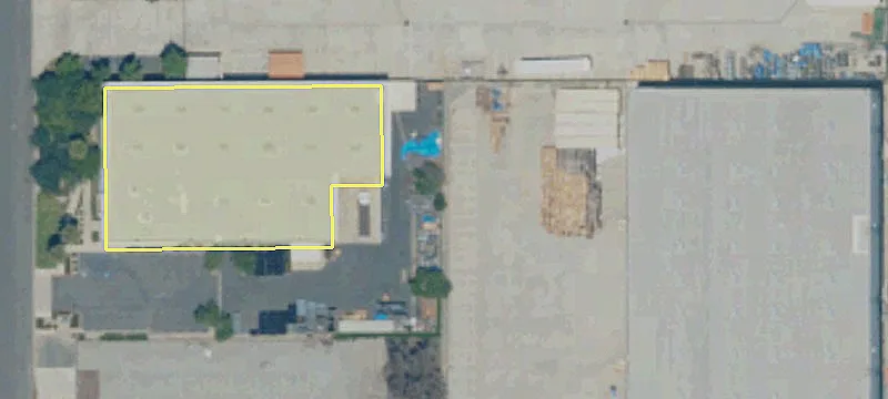 Industrial Building with Fenced Yard