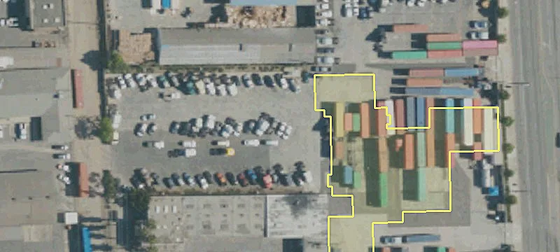 Paved & Fenced Land
