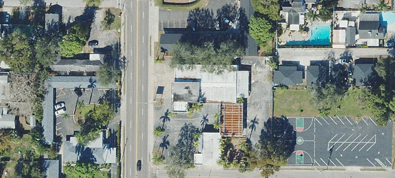 Two-Story Building on Tamiami Trail
