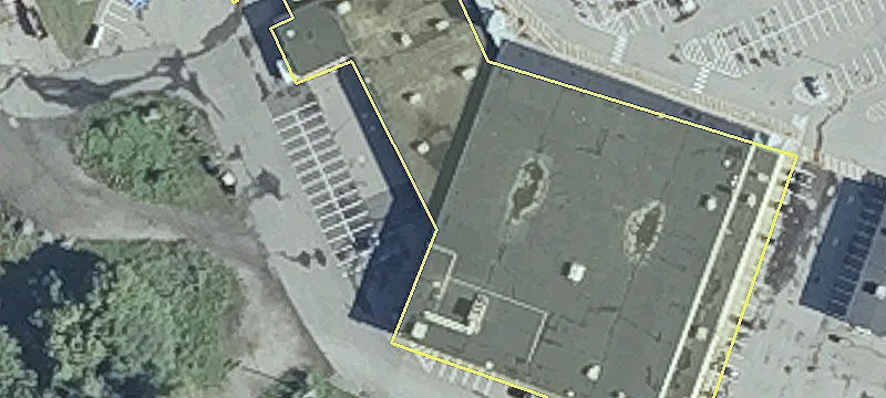 Waterville Retail Building with Warehouse
