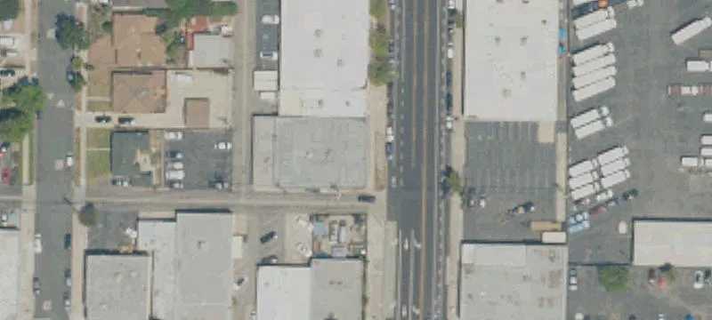 Burbank Warehouse with Bow Truss