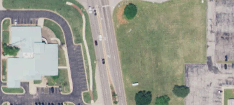 Cleared Land Near I-35