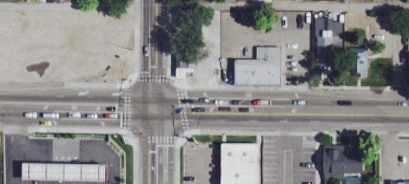 Retail/Office Buildings Near High-Traffic Area
