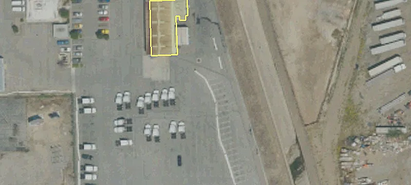 Paved Truck and Trailer Yard
