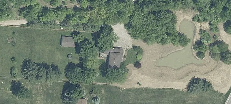New Albany Acreage with Home