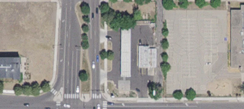 Gas Station with Freeway Access