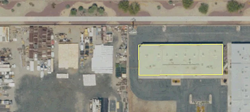 Paved Yard with Warehouse