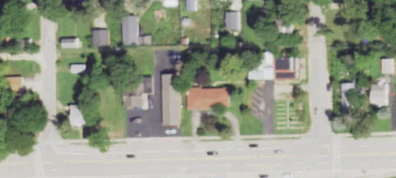 Remodeled Building on Busy Street