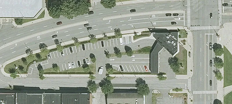 Downtown Retail Building with Drive-Thru