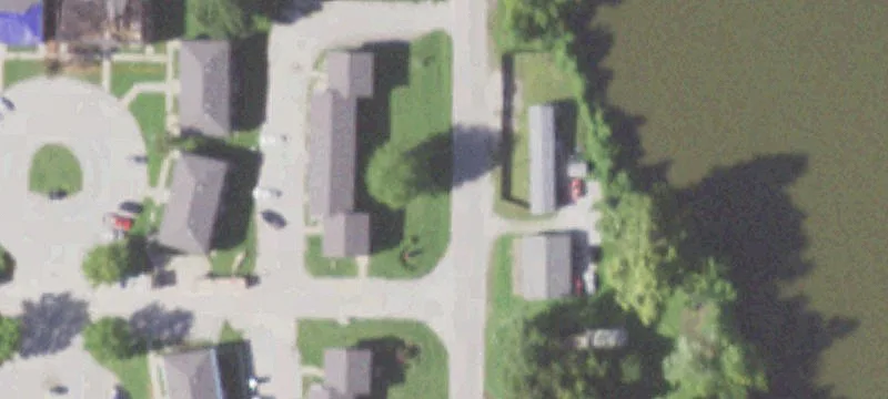 Two Industrial Buildings on Lake