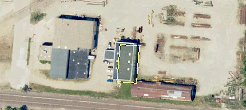 Industrial Building with Large Yard