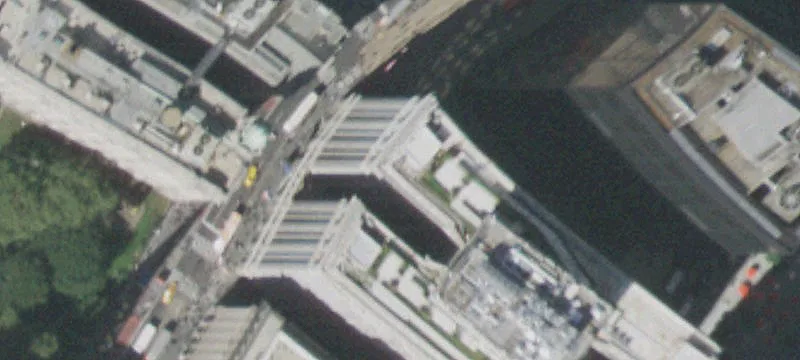 Iconic Office Building Near Central Park