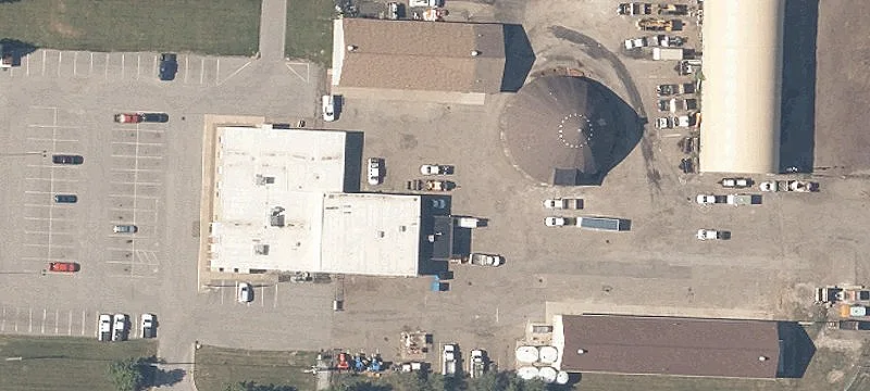 Industrial Space with High Ceilings