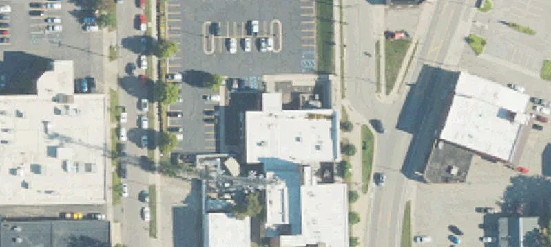 Mixed-Use Building Near Downtown