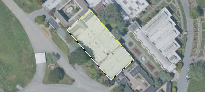 Visible Office Building Near BART