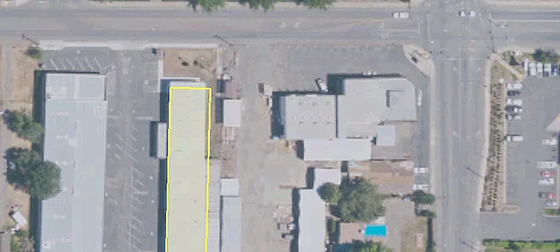 Retail Building on Corner Lot