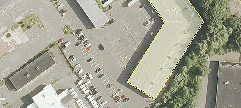 Retail Building with Service Garage