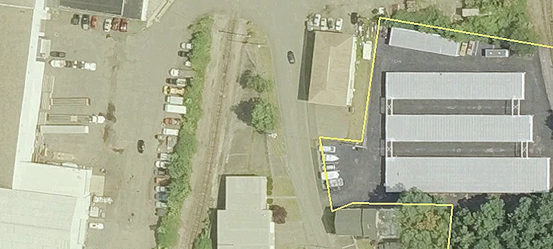 Plainville Industrial Building with Rail