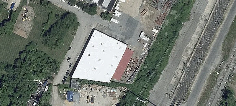 Industrial Warehouse with Outdoor Storage