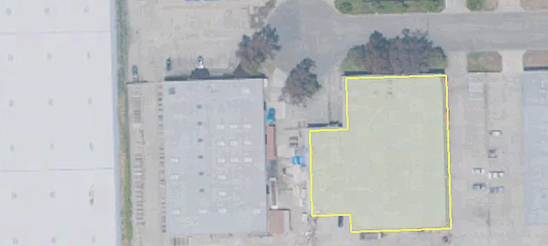 Hayward Warehouse with Concrete Yard