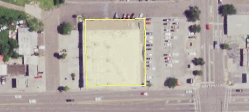 Retail Space at Signalized Corner