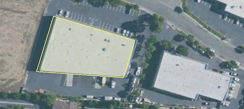 Industrial Warehouse with Fenced Yard