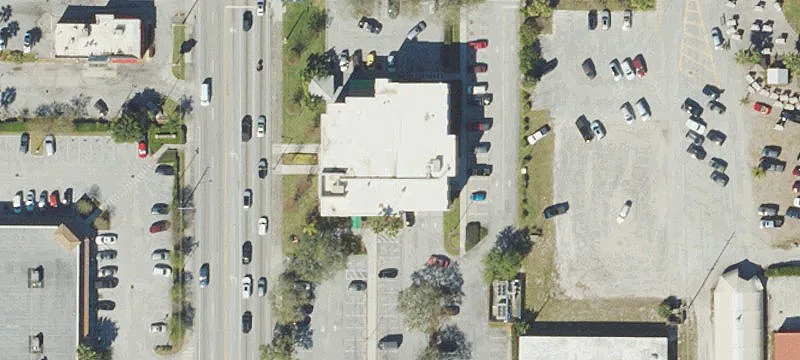 Freestanding Building with Drive-Thru Lanes