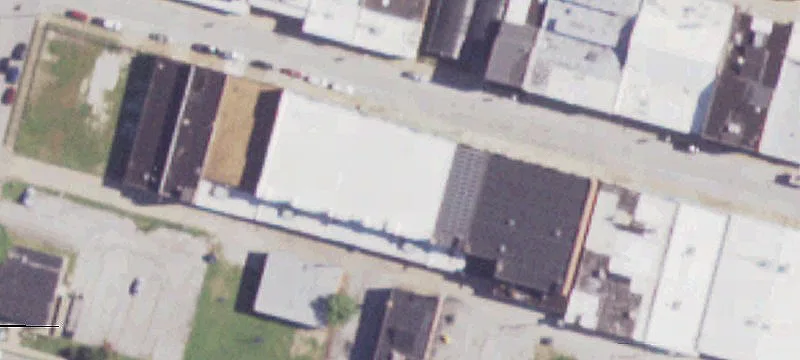 Three-Level Building with Parking
