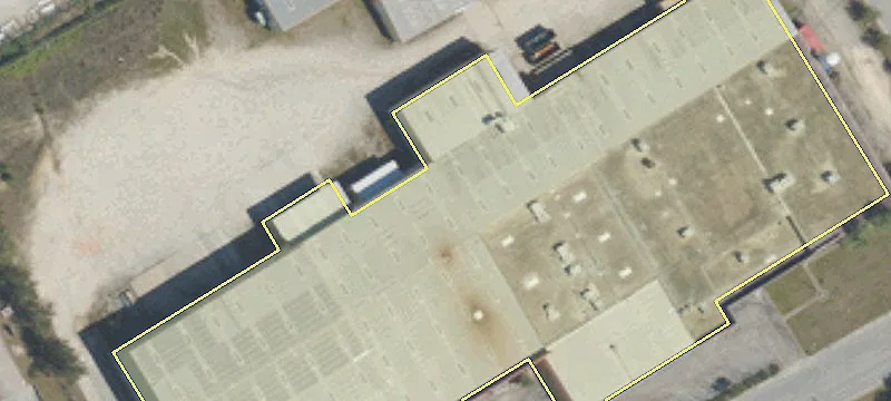 Manufacturing Facility with Large Yard