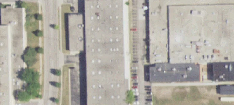 Industrial Building with Bridge Cranes