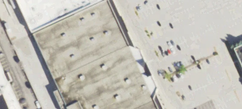 Retail Center with Parking, Apartments