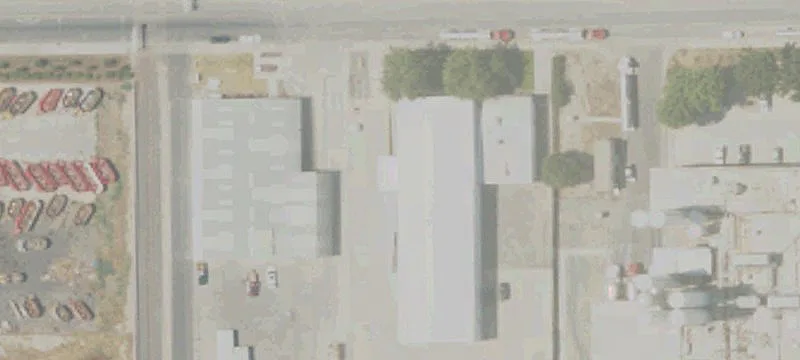 Industrial Warehouse with Fenced Yard