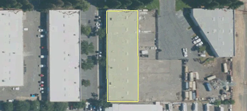 Warehouse with Fenced Yard
