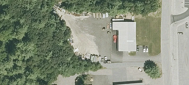 Industrial Warehouse with Outdoor Storage