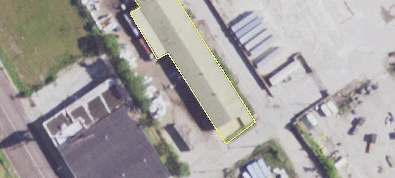 Industrial Building with Trailer Lot