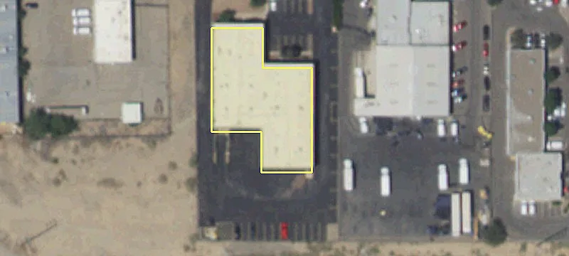 Industrial Warehouse with Fenced Yard