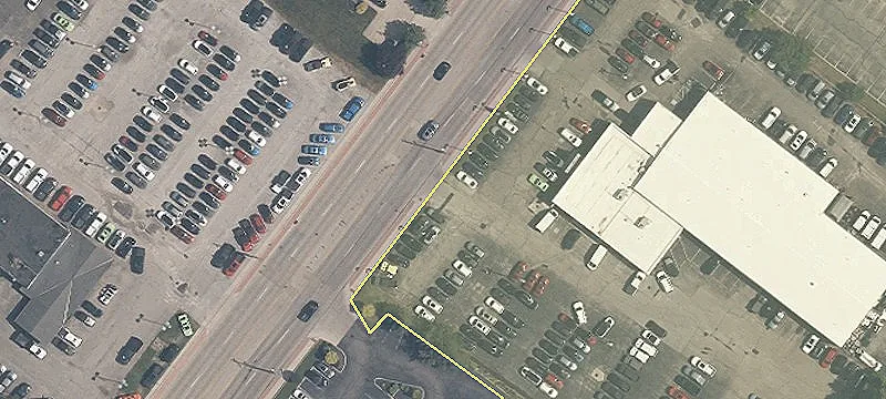 Remodeled Auto Dealership Near Retail