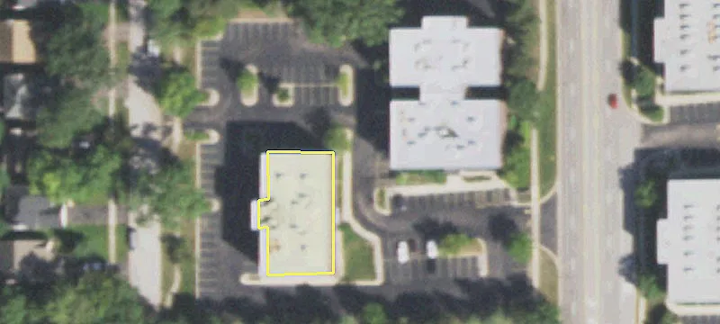 Well-Maintained Office Park Space