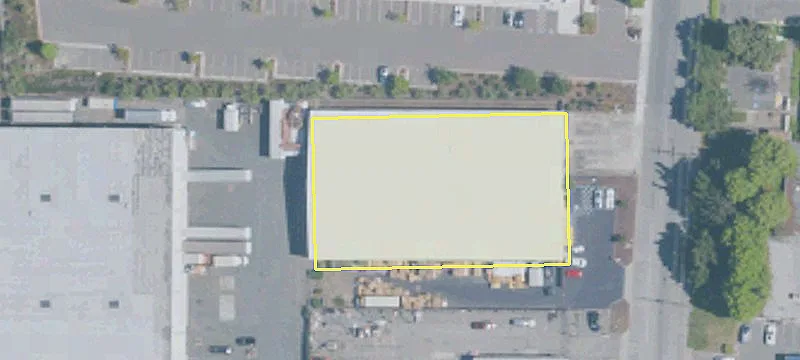 Industrial Warehouse with Fenced Yard