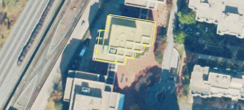 Office Building Near Metro Station