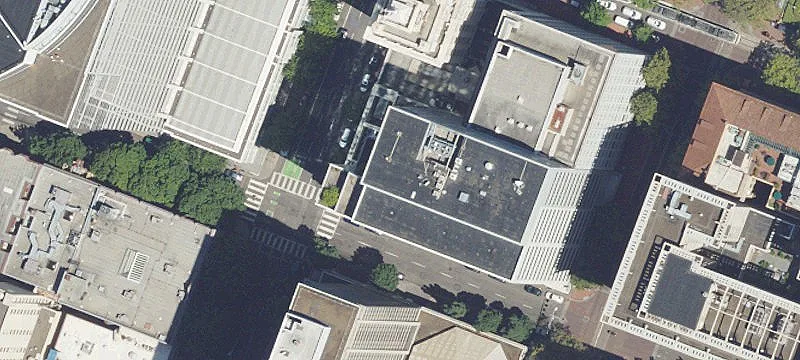 Portland Central Business District Location