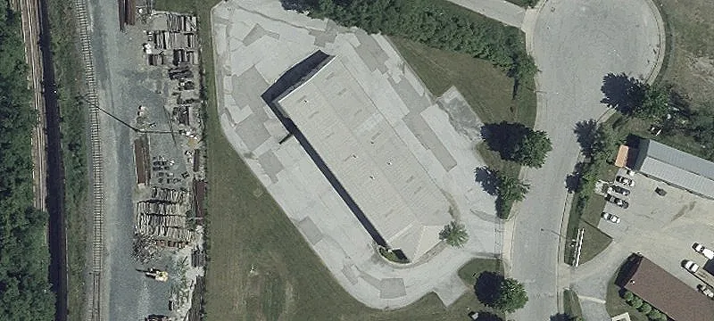 Freestanding Fenced Industrial Facility