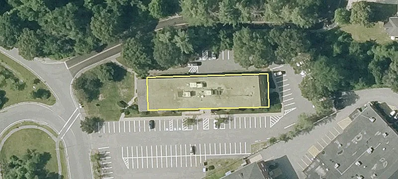 Modern Office Building Near Highways