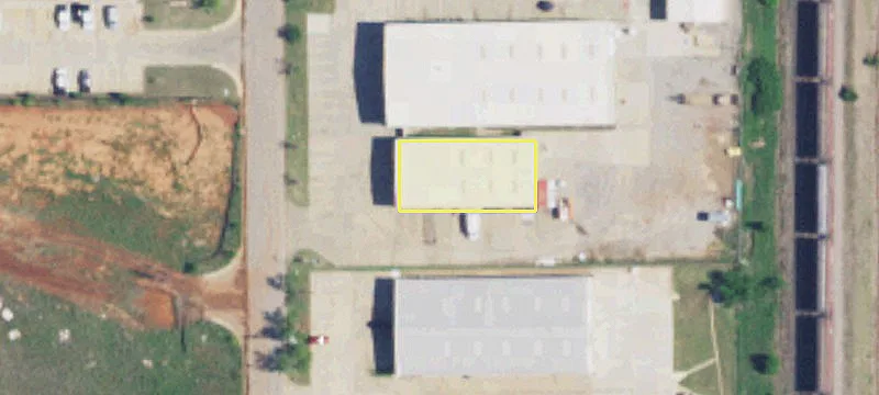 Industrial Warehouse with Fenced Yard