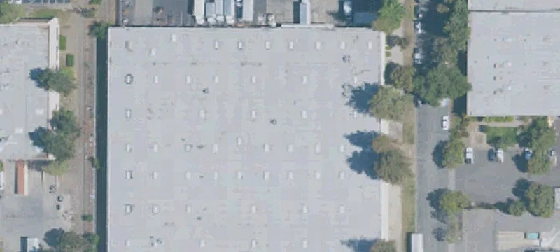 Warehouse with Fenced Yard