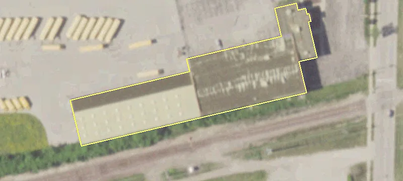 Paved Storage Site with Garage